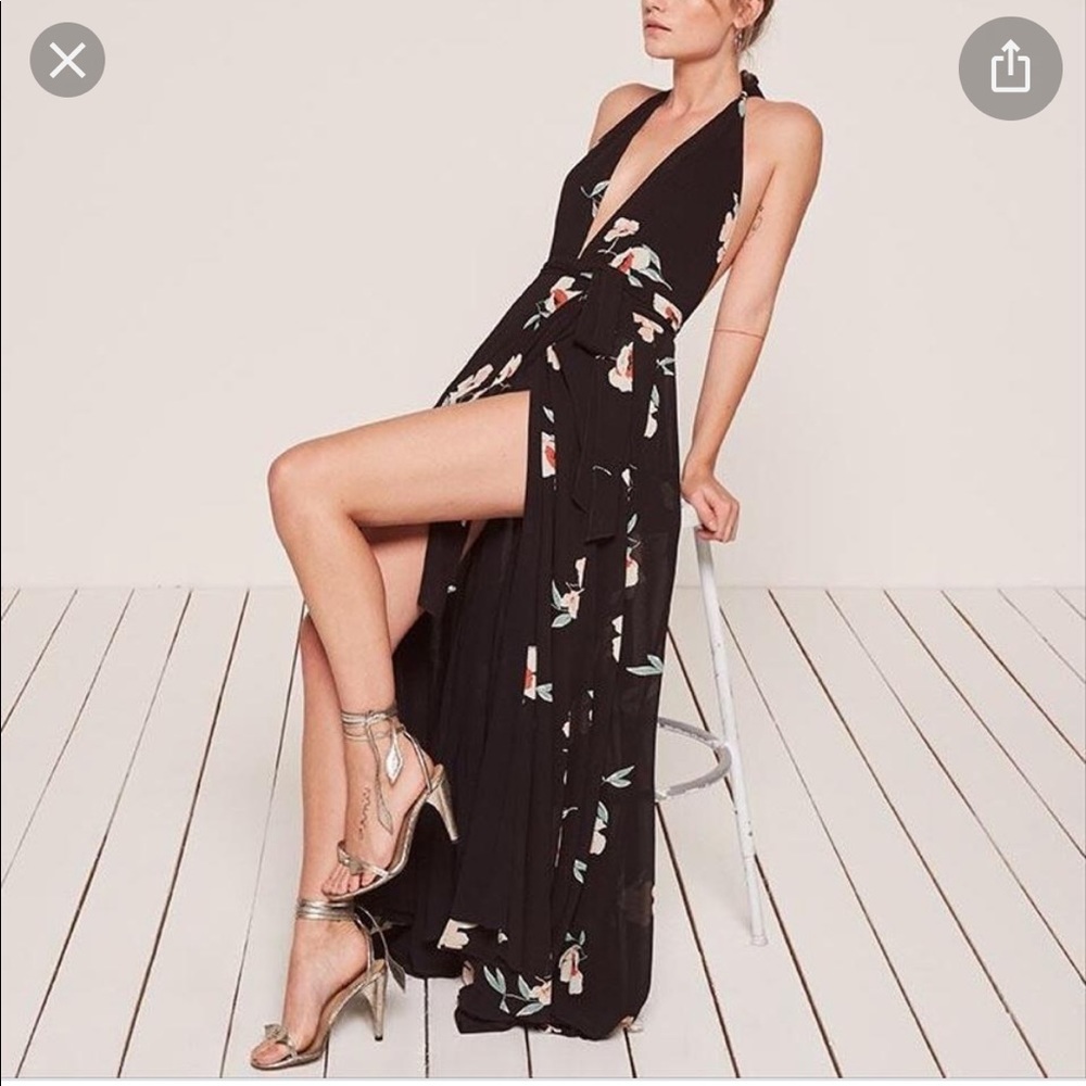 Reformation waltz dress M